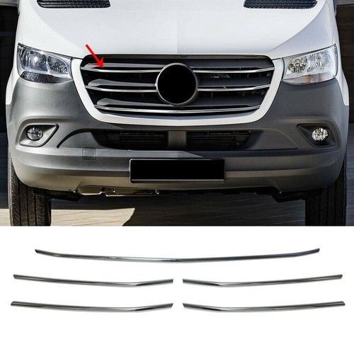 Calandre lamelles chrome - calandre,
