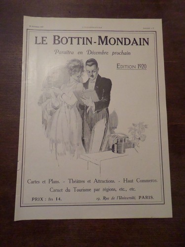 Publicité ancienne septembre