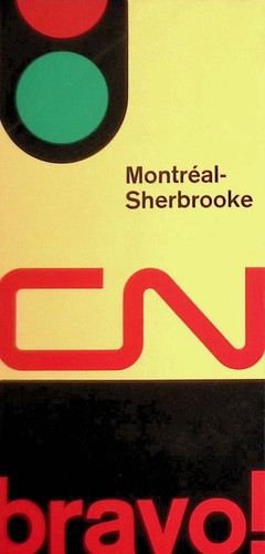 Railway montreal sherbrooke - cn, montreal-sherbrooke