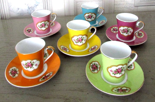 Coffret service café 6 - coffret,