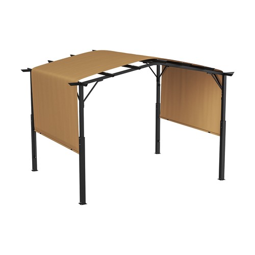 Pergola arquée rétractable - pergola,