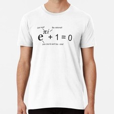 Euler's Identity Most Beautiful Equation In Math S to 5XL Made in USA T-Shirt
