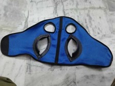 Voile oeil clignotant bleu équitation avec capuche coupe noire cheval ne...