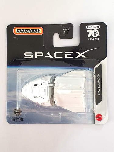 Miniature matchbox spacex - miniature,