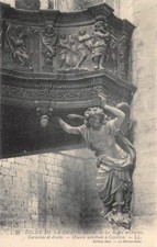 Church of the Chair-God - the Organ Buffet - Right Caryatid - 