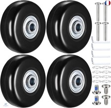 4 Pcs Roulettes de Valise de
