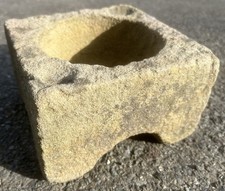 Stone mortar cut sandstone