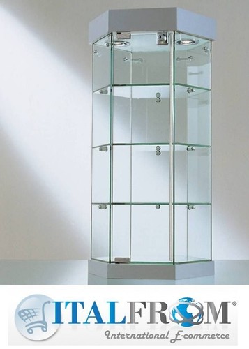 Comptoir verre vitrine - verre,