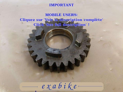 Pignon boite pour honda xlr - pignon,