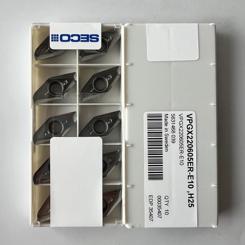 Seco vpgx220605er e10 h25 - seco, vpgx220605er-e10,h25