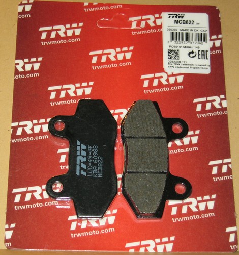 Plaquettes frein pour sachs - frein,