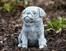 Figurine en pierre chien