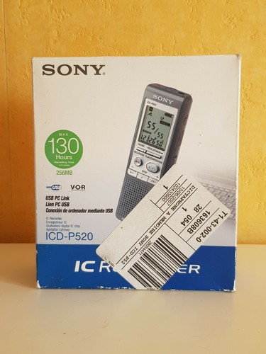 Dictaphone sony enregistreur - dictaphone,