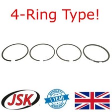 4pc Piston Anneaux pour 100mm