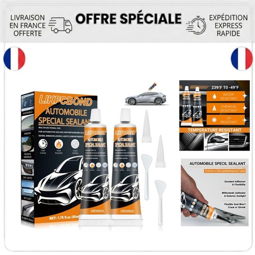 Colle joint voiture noire - joint,