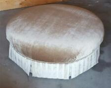 Gorgeous Vintage Upholstered Pouf - VGC - GORGEOUS ACCENT PIECE  - VERSATILE