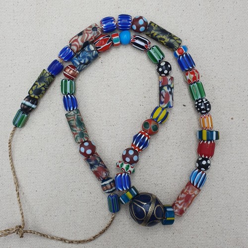 Perles multiples verre - perles, en