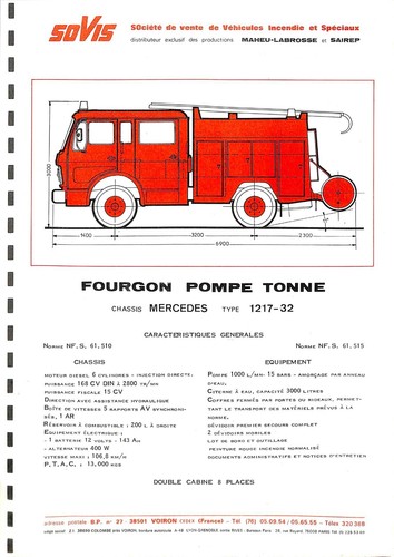 Mercedes benz type 1217 32 - ,