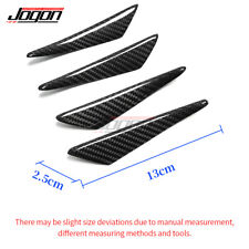 Carbon Side Front Bumper Spoiler Cover For VW GOLF 5 6 7 MK5 MK6 MK7 GTI R R-LIN
