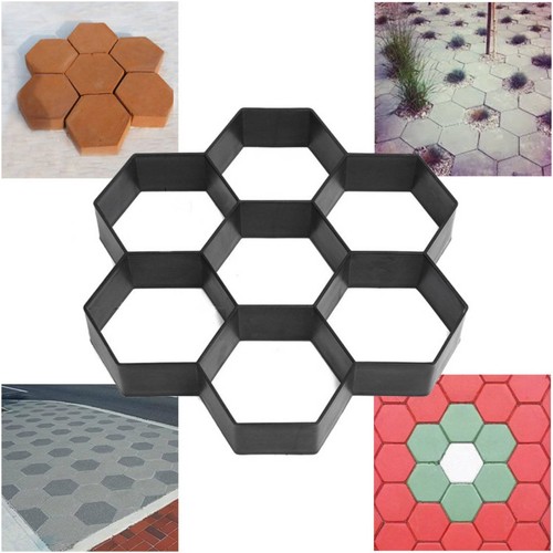 Moule pavés hexagonaux - moule,