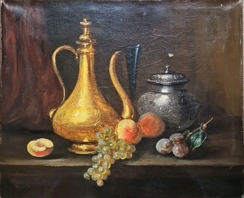 Ancien tableau peinture - ancien, huile