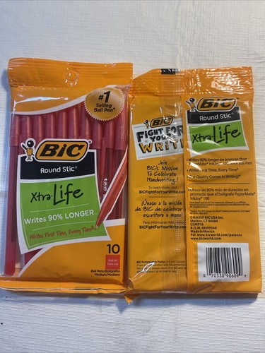 Bic ballpoint pen red ct - bic,