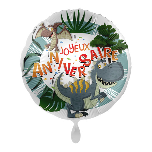 Ballon décoratif alu rond - 1,
