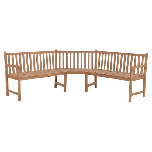 Bois teck solide banc - teck,