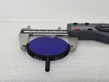 Filtre bleu pour microscope