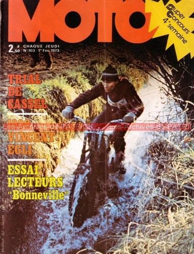 Moto journal 103 - triumph, 650