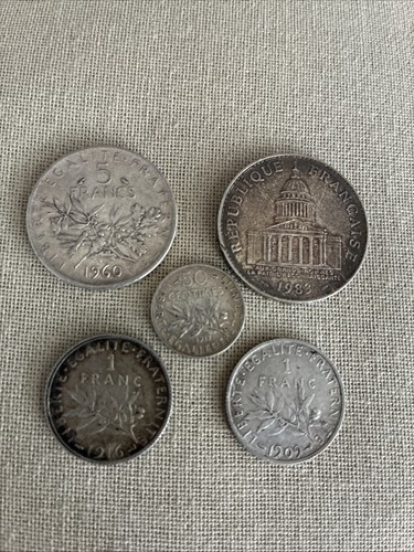 Lot pièces françaises - lot, de