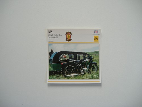 Fiche moto bsa - moto,