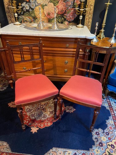 Paire chaises en - paire, de