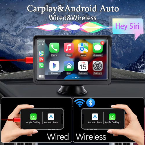 Autoradio sans fil carplay - sans,