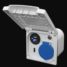 Multifunction Outdoor Outlet RV Caravan 220V Satellite Antenna USB HDMI Diamond