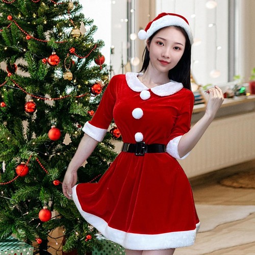 Robe costume père noël - robe,