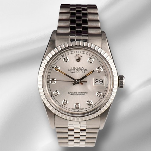 Rolex 36mm datejust acier - datejust,