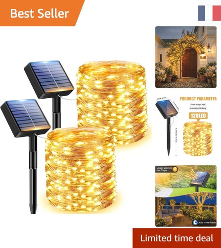 Guirlande lumineuse solaire - lumineuse,