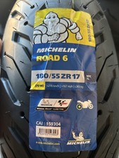Michelin - 180/55ZR-17 - Road 6 Rear Motorcycle Tire. Read Description