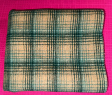 Tissu ancien tartan pure laine