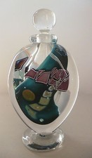 SAINT GALMIER  MAITRE VERRIER PIERRE MARION FLACON PARFUM EN CRISTAL  