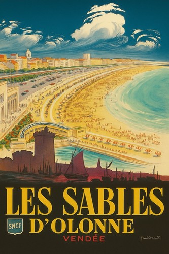 Affiche poster les sables - poster,