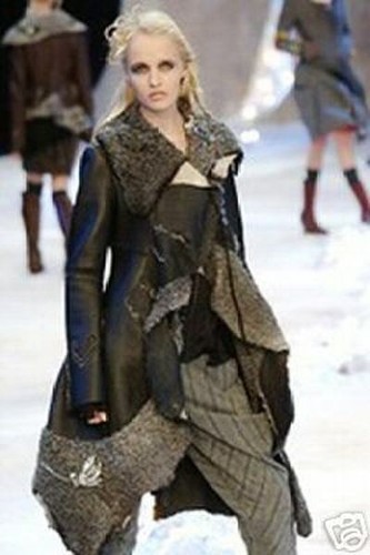 Rare manteau cuir - manteau,