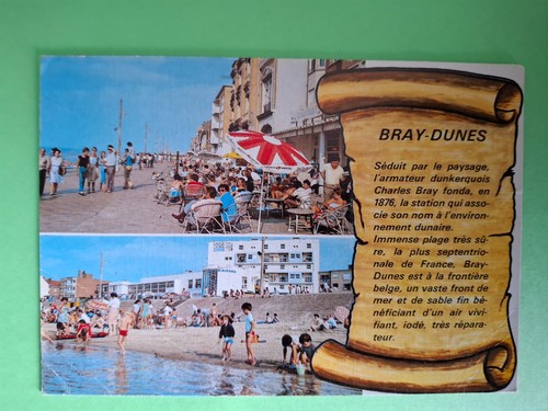 Carte postale 59 bray - carte,
