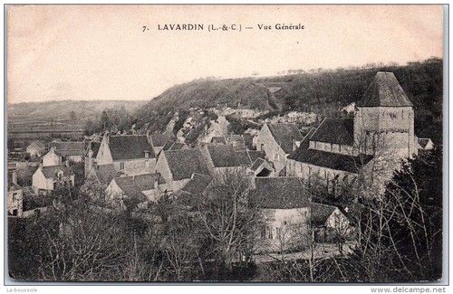 Lavardin vue generale - lavardin,