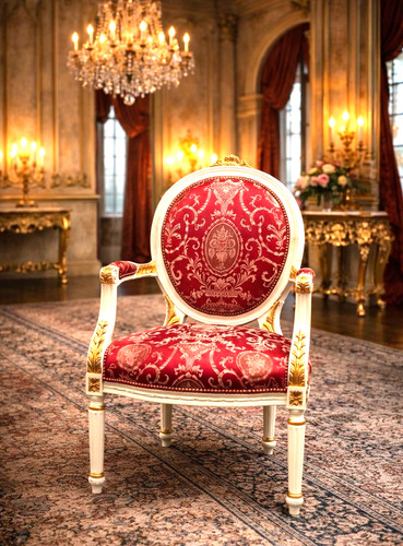 Deux imposants fauteuils - un,