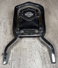 OEM Harley Davidson Chrome Low Sissy Bar Passenger Backrest