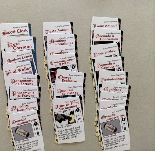 Lot cartes requisition et - cartes, (requisition