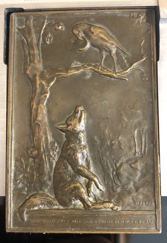Médaille plaque cuivre le - mÉdaille,