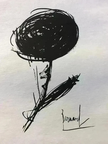Bernard buffet la - , rose